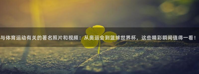 与体育运动有关的著名照片和视频：从奥运会到篮球世界杯，这些精彩瞬间值得一看！
