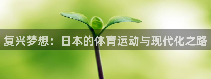 复兴梦想：日本的体育运动与现代化之路